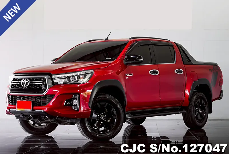 Toyota Hilux in Red for Sale Image 3