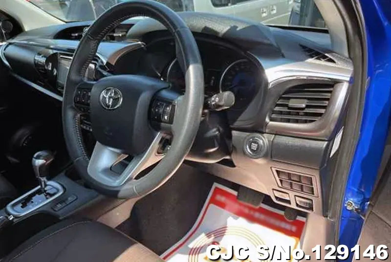Toyota Hilux in Blue for Sale Image 4
