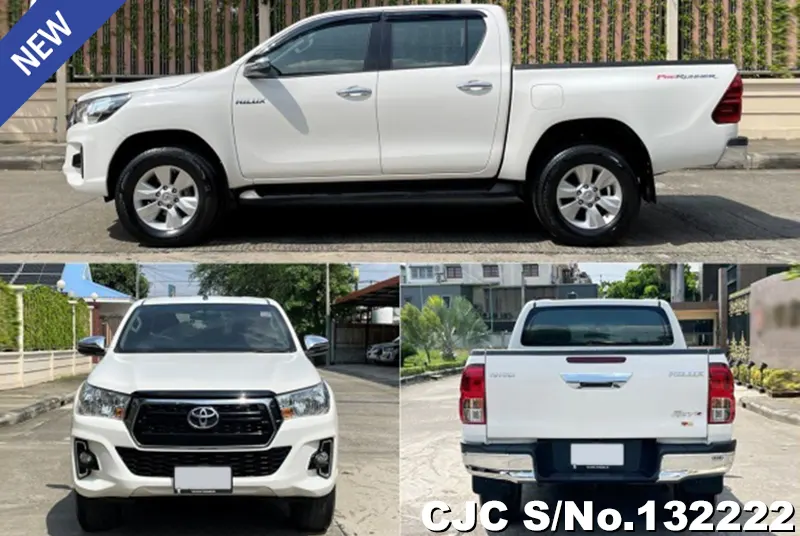 Toyota Hilux in White for Sale Image 2