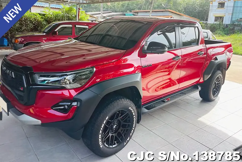 Toyota Hilux in Red for Sale Image 3